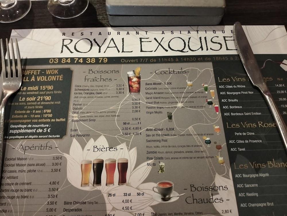 Royal exquise - Menu Image 4