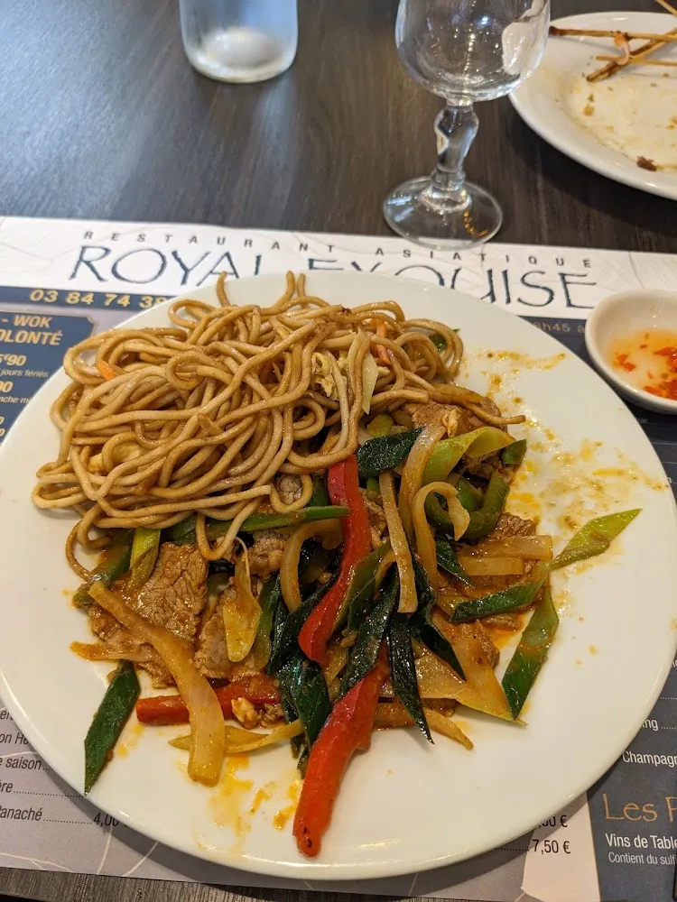 Wok de Boeuf Sauce Saté